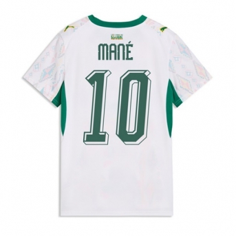 Billige Fotballdrakt Senegal Sadio Mane #10 Replika Hjemmedrakt Dame VM 2026 Kortermet